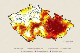 Nedostatek vody v půdě na jižní Moravě a v části Olomouckého je kritický - Novinky